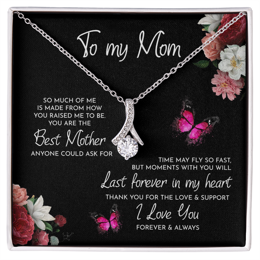 To My Mom - Gift For Mother - Alluring Beauty Necklace - Mother's Day Jewelry Gift
