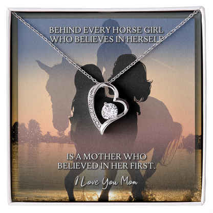 To My Mother - Forever Love Necklace - Gift For Mom - Best Mother's Day Gift Idea